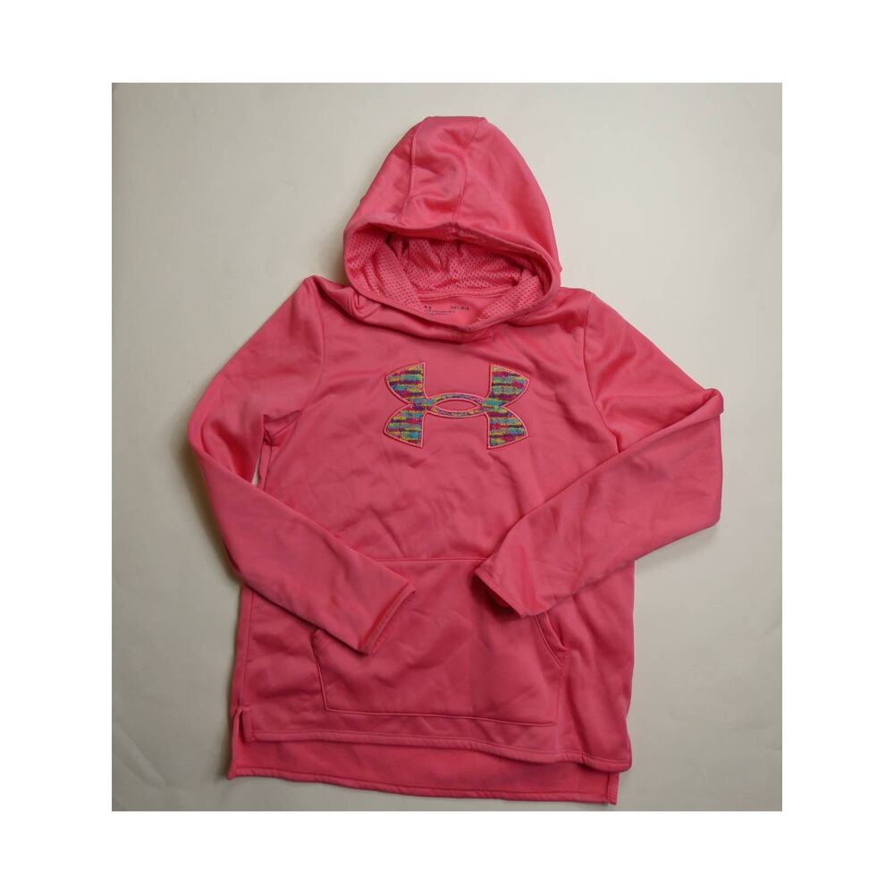 girl's Under Armour fleece lined hoodie, youth large, NEW